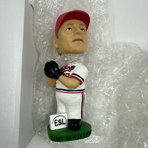 Vintage MiLB CURT SCHILLING Rochester Red Wings Baseball Collectible Bobblehead